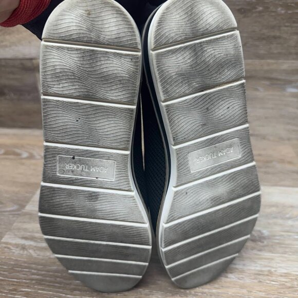 Adam Tucker Alana15 Black Mesh Stretch Slip On Loafers Women's Size 8.5 - Picture 4 of 6